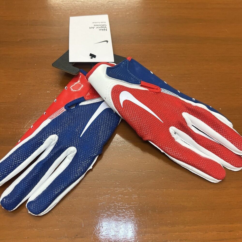 NIKE VAPOR JET 7.0 YOUTH RECEIVER FOOTBALL GLOVES Size Small NWT
